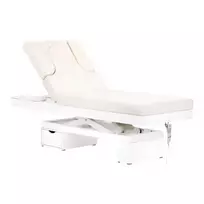 Elektrinė SPA kosmetologinė lova azzurro 815b, balta (su LED apšvietimu)