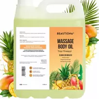 Beautiona Tropic Pineapple, tropinių ananasų kvapo masažo aliejus, 5000 ml