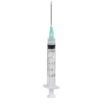 Vienkartinis švirkštas 2,5 ml, su 22G x 32 mm adata, sterilus, 50 vnt.