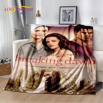 „Saulėlydžio sagos“ serialo, „Edward Bella“ filmo minkšta antklodė, minkštas užtiesalas namams, miegamajam, lovai, sofai, iškylai, kelioninis užvalkalas vaikui, dovana Size: 75*100cm, Weight: 230 GSM black
