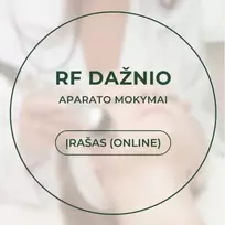 Teoriniai mokymai su RF radijo dažnio aparatu (frakcinis) stangrinimo procedūrom kosmetologams ĮRAŠAS