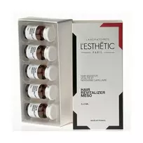 L’Esthétic Hair Revitalizer Meso, galvos odos priežiūros priemonė plaukams stiprinti, 5 x 5 ml.