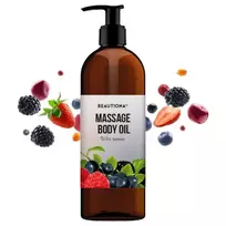 Beautiona Wild Berries, uogų kvapo masažo aliejus, 500 ml