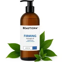 Beautiona Firming, stangrinantis masažo aliejus su žaliąja arbata, 500 ml