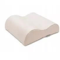 Pusiau apvalus kaklo pagalvėlės volelis, Matt Touch K101, smėlio spalvos