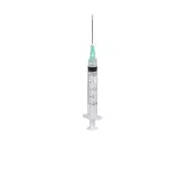 Vienkartinis švirkštas 2,5 ml, su 22G x 32 mm adata, sterilus, 1 vnt.