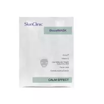 SkinClinic BIOCELMASK CALM EFFECT, bioceliuliozinė kaukė jautrios, sudirgusios odos priežiūrai, 1vnt.