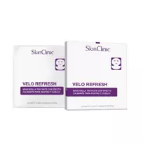 SkinClinic REFRESH MASK, raminamoji ir drėkinamoji lakštinė veido ir kaklo kaukė, 1vnt.