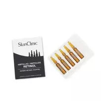 SkinClinic RETINOL AMPUOLES, momentinis retinolio kokteilio ampulės, 5 vnt. (namų naudojimui)