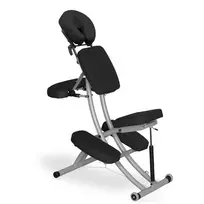 Masažo kėdė Prestige-Reh K015 su pneumatiniu keltuvu, juoda