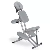 Masažo kėdė Prestige-Reh K029 su pneumatiniu keltuvu, pilka