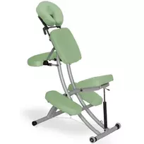 Masažo kėdė Prestige-Reh K022 su pneumatiniu keltuvu, žalia