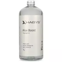 Masažo aliejus HABYS Aloe Boost, 1000 ml.