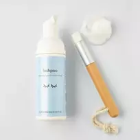 Lash & Brow Lashclean, valomasios putos, šampūnas, blakstienoms ir antakiams su šepetėliu