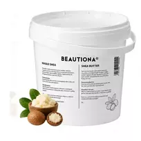 Shea Butter, nerafinuotas taukmedžio sviestas veidui, kūnui bei plaukams, 1 kg.