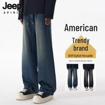 JEEP SPIRIT Men's Loose Wide-Leg Jeans S