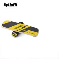 Qijun Wooden Balance Training Board yellow