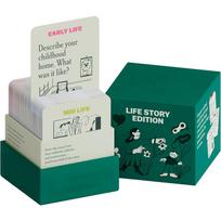 150pcs Life Story Conversation Cards for Family Friends Interview Game gray