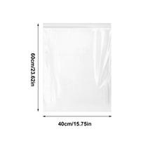 Oven Grate Cleaning Bags 10 Pieces Grate Degreaser Washing Bag Heavy Duty Oven Rack Cleaner for Stove Grilling Microwave Toaster 40x60cm white
