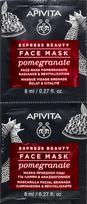 Veido kaukė Apivita Express Beauty Illuminating & Revitalizing, 16 ml, 2 vnt.