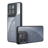 Dėklas Motorola Moto G86 G56 5G, atsparus smūgiams, matinės odos pojūčio, matinis PC+TPU, apsaugantis nuo pirštų atspaudų, skaidrus dangtelis MOTO G 86 Motorola Moto G86 skaidri