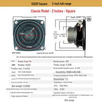 Mini Guan Yin HiFi Full Range Speaker - Available in 2 , 2.5 , 3 , 4 , 5 , and 6.5  sizes.