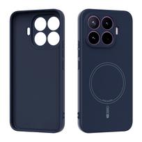For Xiaomi 17T 17T Pro Case New Liquid Silicone for Magsafe Magnetic Soft Cover for Mi Xiaomi 17T Pro Shockproof Phone Cases Xiaomi 17T tamsiai mėlyna spalva
