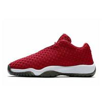 Jordan Future Low Gym Red GS 724813-600 36.5 brown