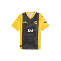 PUMA Dortmundo Futbolo Marškinėliai Vyriški Juodi Geltoni 777069-01 S geltona