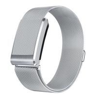 Magnetinis nerūdijančio plieno dirželis Google Fitbit Air Keičiamas į Whoop 5.0 Milano kilpos apyrankės apsauginis dangtelis vyrams ir moterims For Fitbit Air gray