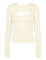 Monki - Double Layered Longsleeve - Marškinėliai ilgomis rankovėmis - Geltona
