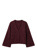 Topshop - Tsrene Ls Cardigan Knt Noos - Megztinis - Burgundiška splava