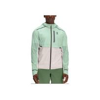 Weather Jacket Lengvas Vėjui atsparus Vandeniui atsparus Bėgimo Striukė su Gobtuvu Vyriška Striukė Šviesiai žalia 104.01029 S white