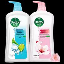 Dettol Healthy Shower Gel blue