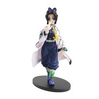 Anime Demon Slayer Kimetsu no Yaiba Figure Kamado Tanjirou Action Figure Agatsuma Zenitsu Nezuko Warrior PVC Model Playthings black