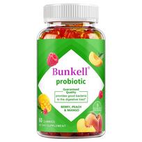 Probiotic Dietary Supplement, 5 Billion Cfu, 60 Gummies Per Bottle 60 Gummies green