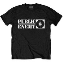 Public Enemy Crosshairs Logo T-Shirt Black New Unisex T-Shirt S įvairiaspalvis