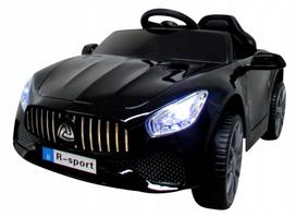 Vaikiška elektrinė mašinėlė B3 Black, su nuotolinio valdymo pultu, MP3, USB, 6V, 1–4 m.