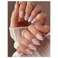 Pcs French Almond Shape False Nails Press On Tips 1pc balta