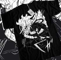 Madara Uchiha Manga Strip Naruto Anime Manga Unisex Tshirt T-Shirt Tee ALL SIZES 4XL white