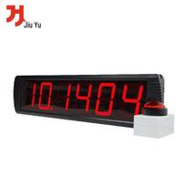 JiuYu 4-inch 6-Digit LED Digital Timer (JY-1496) black