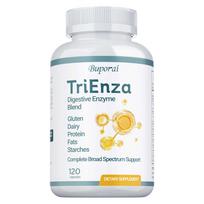 Digestive enzyme capsules promote digestive health, relieve bloating, provide immune support, and are suitable for adults and vegetarians. 120