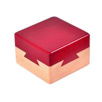 Impossible Puzzle Box with Hidden Compartments 3D Wooden Brain Teaser For Adults And Kids Luban Lock Juegos De Ingenio Madera red