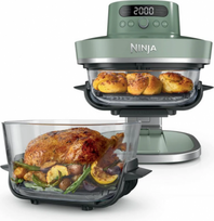 NINJA 5-in-1 XL Glass Air Fryer | AS090EUGN Crispi Pro | Power 2050 W | Capacity 5.7 L | Moss Green AS090EUGN | 622356386944