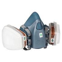 3M 7502 Pusės veido respiratorius rinkinys gray