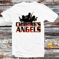 230 g/m² 100% medvilnė Charlie S Angels TV laida Filmas Marškinėliai Vintage Retro Šauni Dovana Vyrams Moterims Unisex Animacinis Anime Viršus T-shirt B474 S įvairiaspalvis