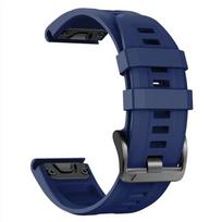 Silicone 22/26mm Watch Strap For Garmin Fenix 8 pro Sport Band Instinct 3 2X/Enduro 3 2/Quatix 8 7X 6 3 QuickFit Bracelet Correa 1pecs QuickFit 22mm blue