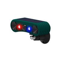 Upgraded Solar Alarm Animal Repeller Infrared Sensor Sound and Light Alarm to Scare Wild Boars and Expel Weasels