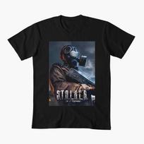 S.T.A.L.K.E.R Video game Gift t shirt 0527 Stalker Nuclear Disaster Zone Chernobyl Graphic Clot M black