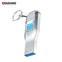 Fingerprint Encrypted Dual-Interface SSD USB Drive 64GB white